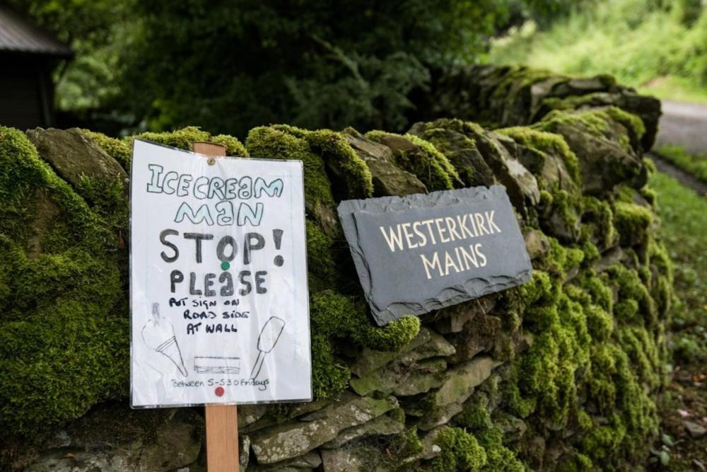 Westerkirk Mains Villa Bentpath Esterno foto